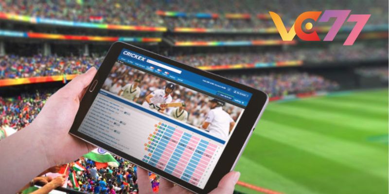 Cricket betting is extremely popular at the online house VC77