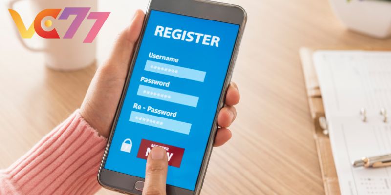 Guide the simple register VC77 steps for new reference